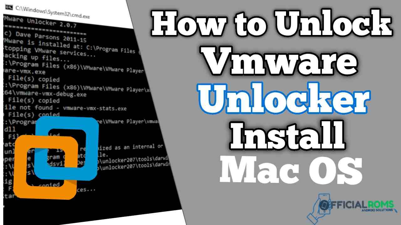 vmware 12 unlocker