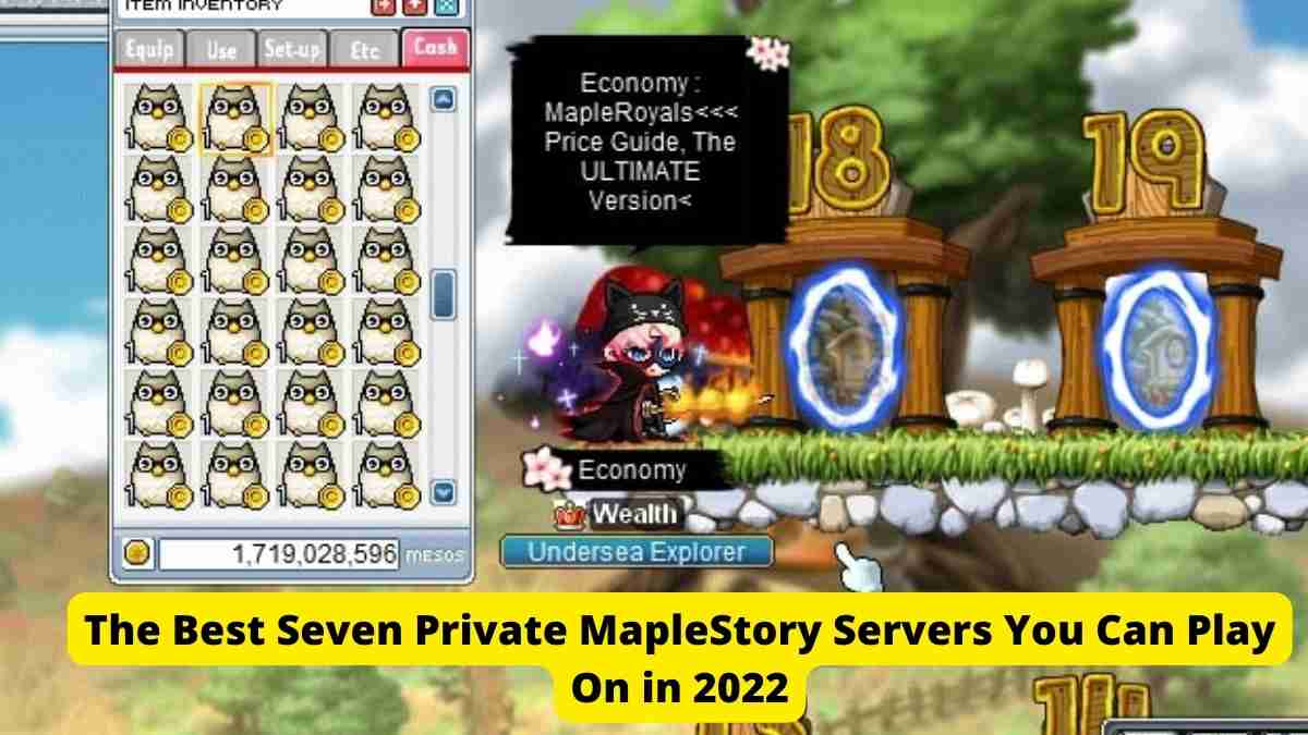 Top 12 Best maplestory private server January 2024
