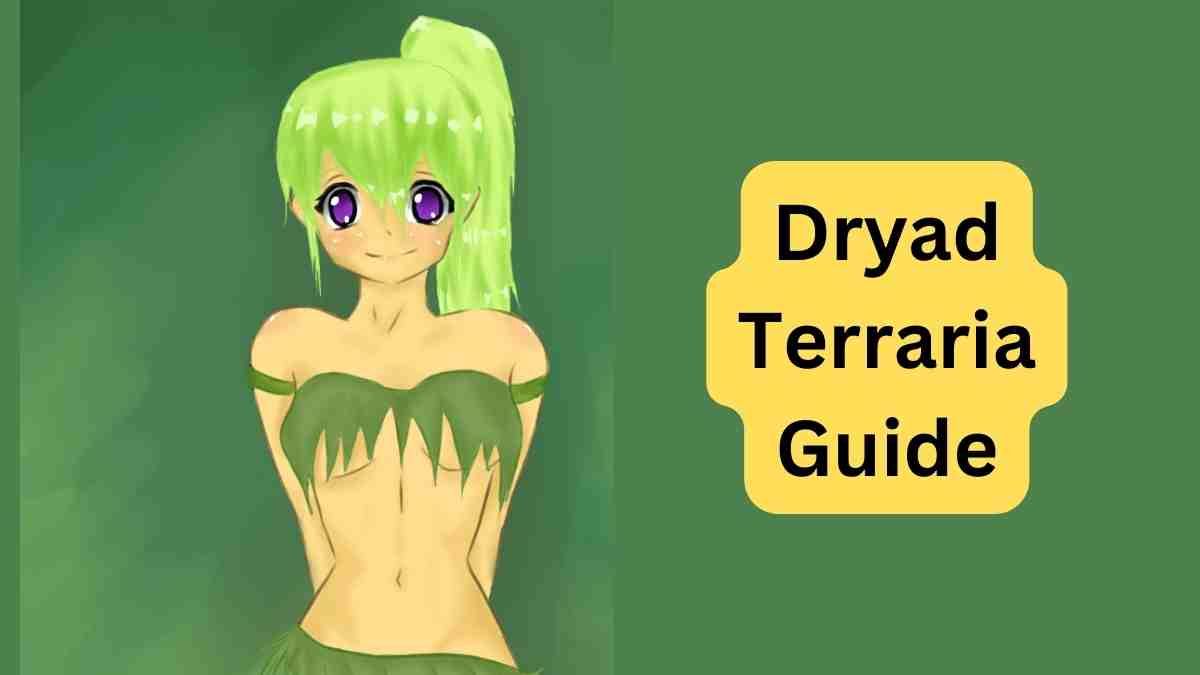 Terraria Dryad guide