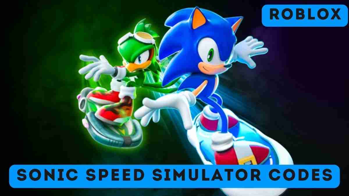 Sonic Speed Simulator Codes Latest Codes (March 2024)