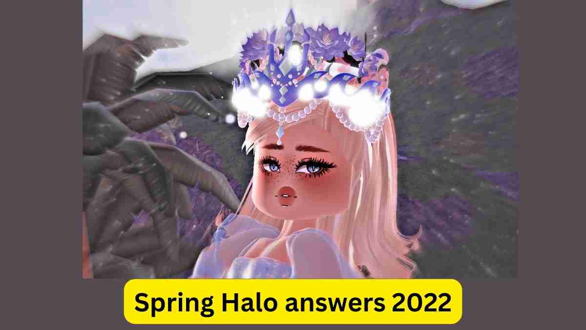 Royale High spring halo 2022