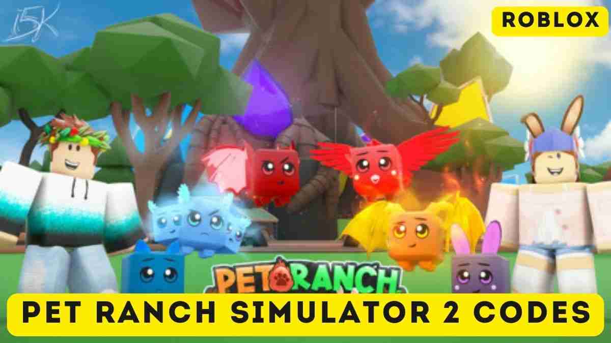 Codes For Pet Ranch Simulator 2023 August