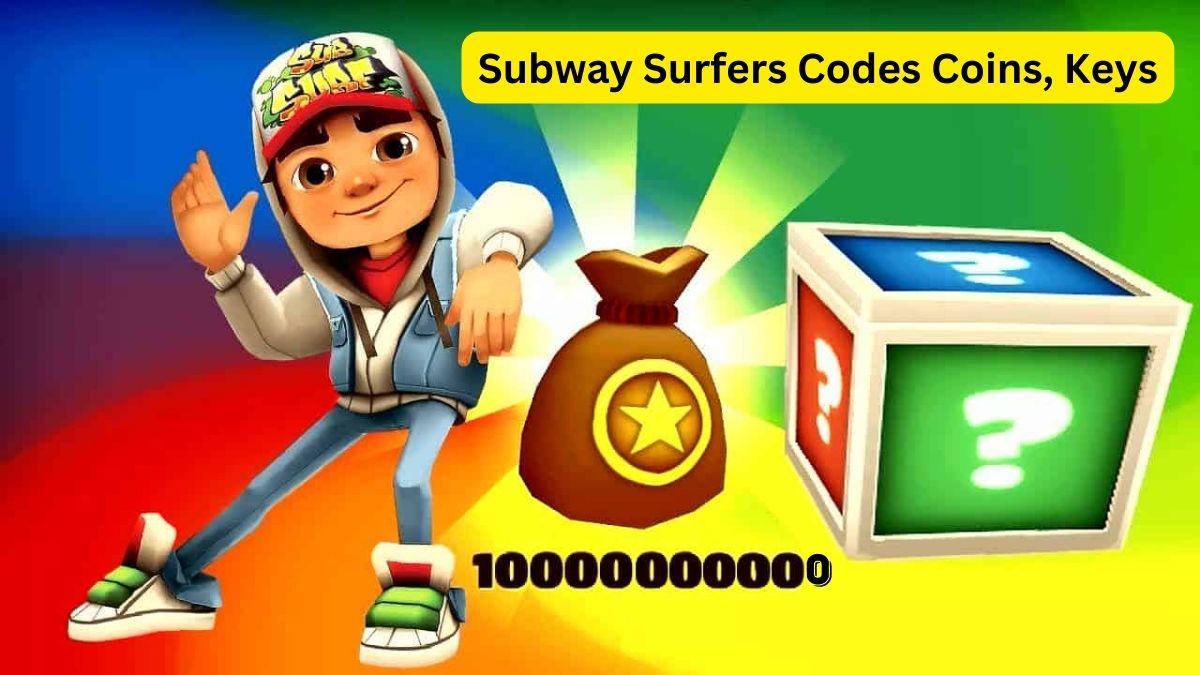 Subway Surfers Codes Redeem Coins and Keys Exclusive