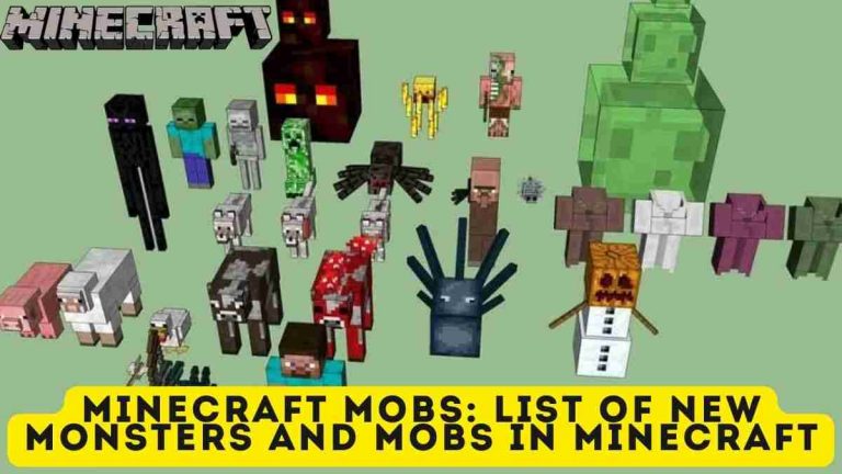 Minecraft Mobs List New Monsters And Mobs In Minecraft 