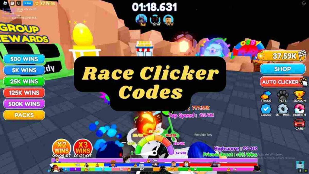 Race Clicker Codes: Unlocking Rewards and Dominating the Race! - 2023  December-Redeem Code-LDPlayer