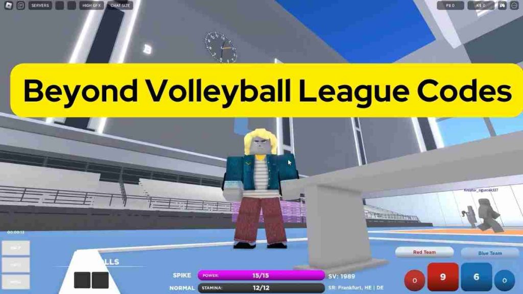 Beyond Volleyball League Codes Roblox (May 2024)