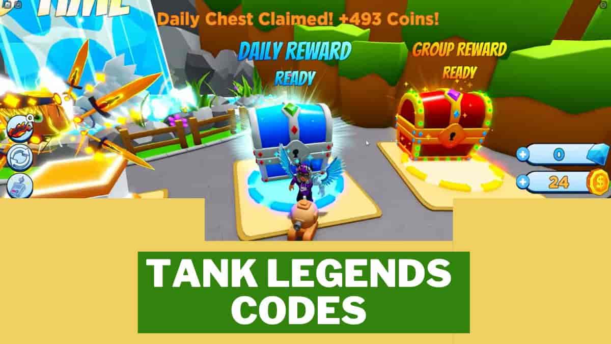 Tank Legends Codes (March 2024) How to Get Gems
